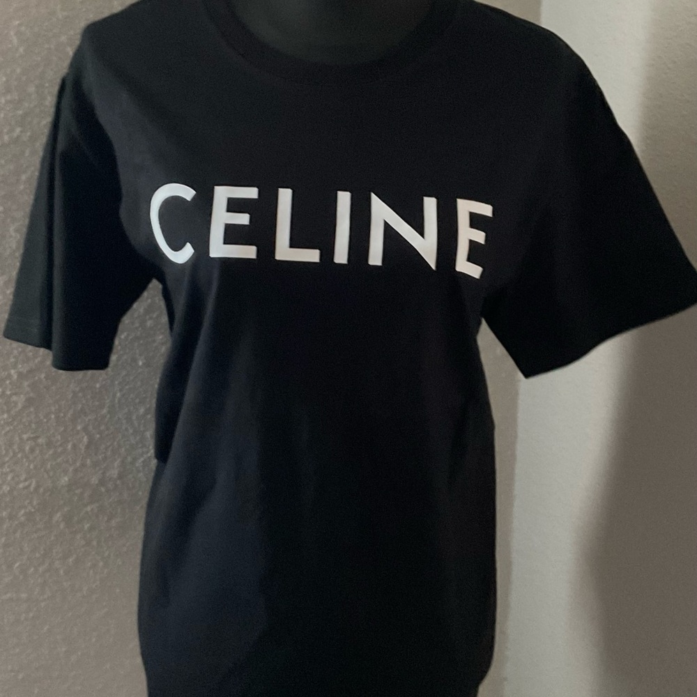 Celine Black T-Shirt